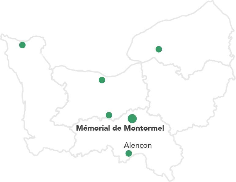 carte normandie